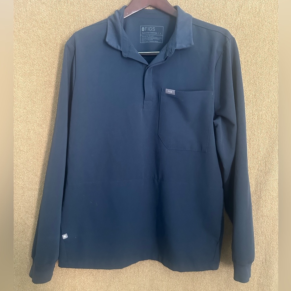 Figs Technical Collection Men’s Longsleeve Scrub Top Size Large
